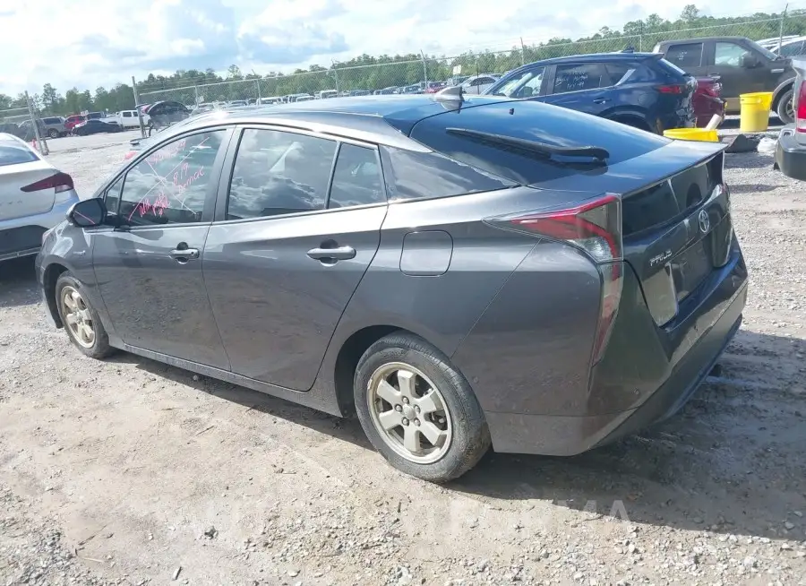 TOYOTA PRIUS 2018 vin JTDKARFU9J3057253 from auto auction Iaai