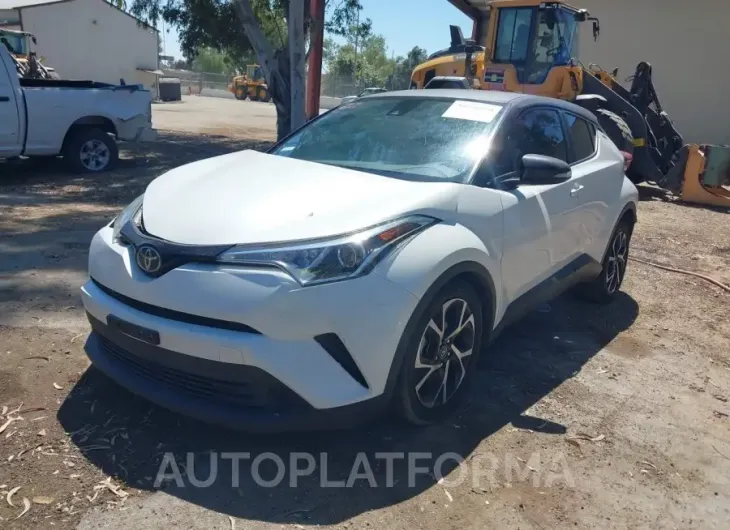 TOYOTA C-HR 2019 vin JTNKHMBX3K1045221 from auto auction Iaai