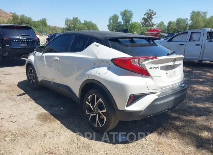 TOYOTA C-HR 2019 vin JTNKHMBX3K1045221 from auto auction Iaai