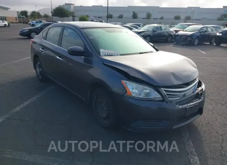 NISSAN SENTRA 2015 vin 3N1AB7AP0FY232196 from auto auction Iaai