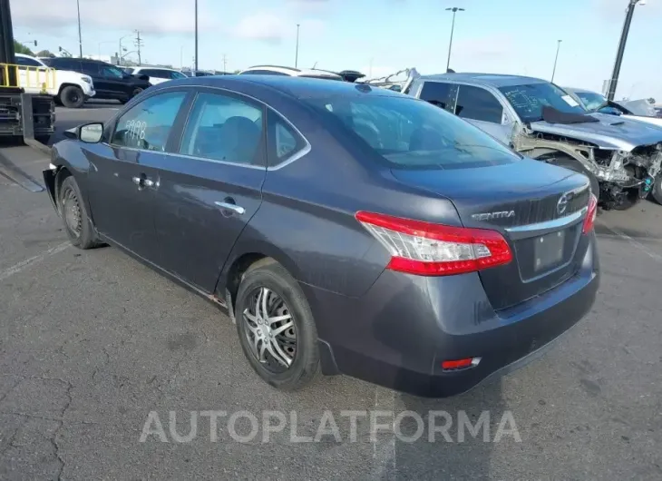 NISSAN SENTRA 2015 vin 3N1AB7AP0FY232196 from auto auction Iaai