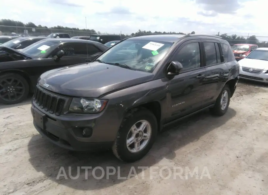 JEEP COMPASS 2016 vin 1C4NJDEBXGD759102 from auto auction Iaai