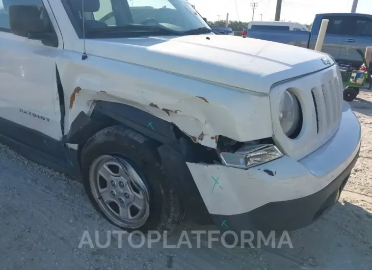 JEEP PATRIOT 2016 vin 1C4NJPBAXGD525412 from auto auction Iaai