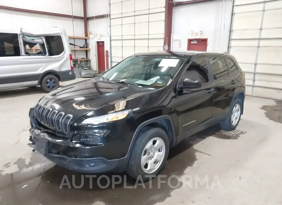 JEEP CHEROKEE 2017 vin 1C4PJMAB5HW584343 from auto auction Iaai