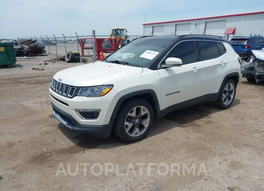 JEEP COMPASS 2020 vin 3C4NJCCB2LT165959 from auto auction Iaai