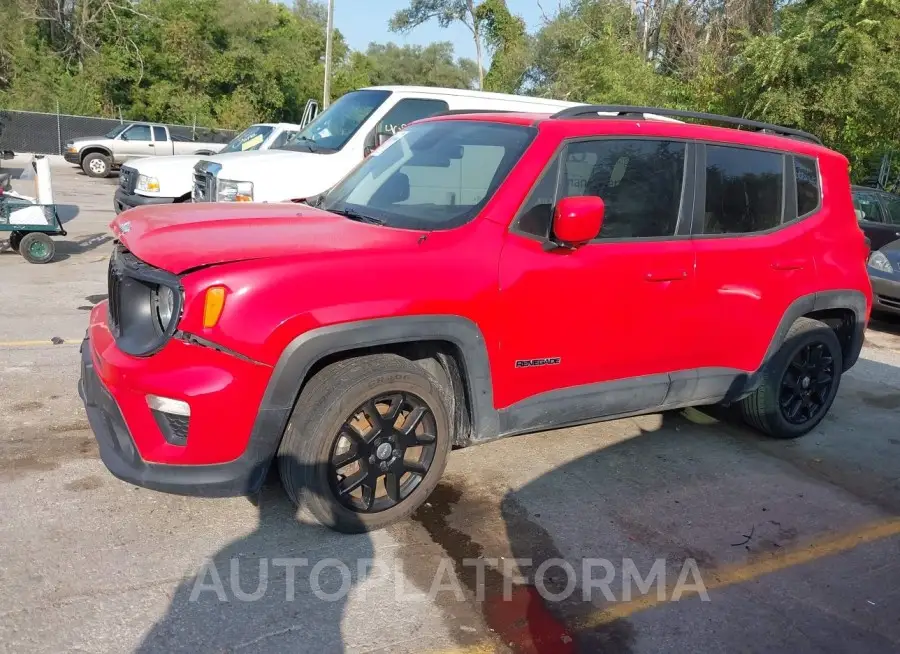 JEEP RENEGADE 2019 vin ZACNJABB3KPJ96985 from auto auction Iaai