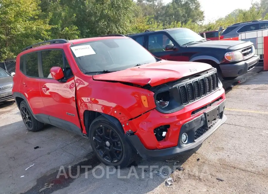 JEEP RENEGADE 2019 vin ZACNJABB3KPJ96985 from auto auction Iaai