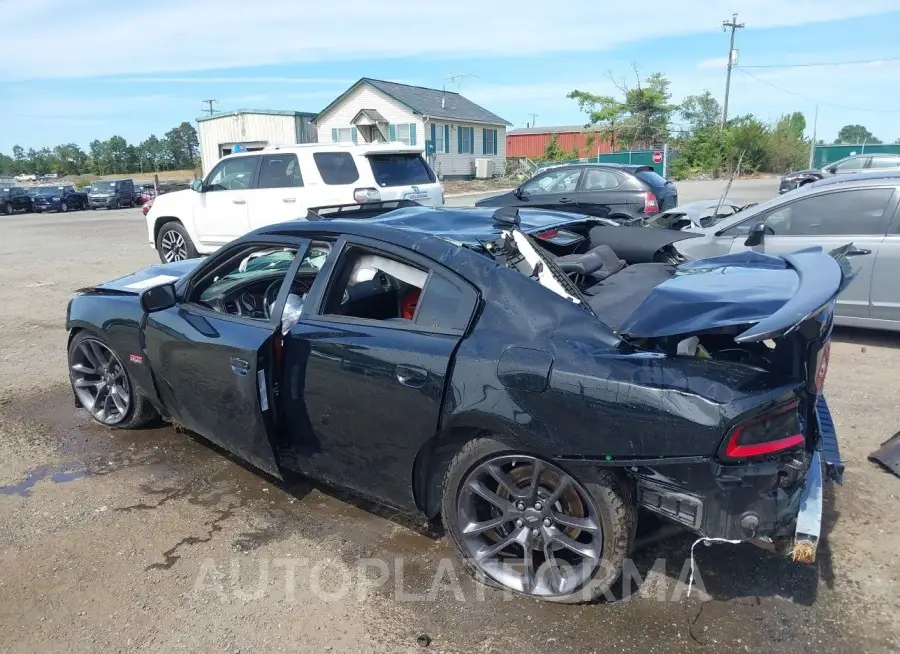 DODGE CHARGER 2022 vin 2C3CDXGJ3NH169977 from auto auction Iaai