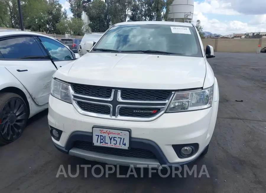 DODGE JOURNEY 2016 vin 3C4PDCBGXGT218541 from auto auction Iaai