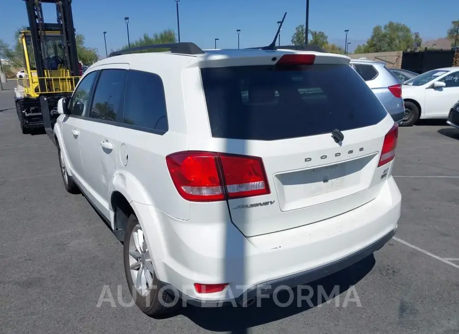 DODGE JOURNEY 2016 vin 3C4PDCBGXGT218541 from auto auction Iaai