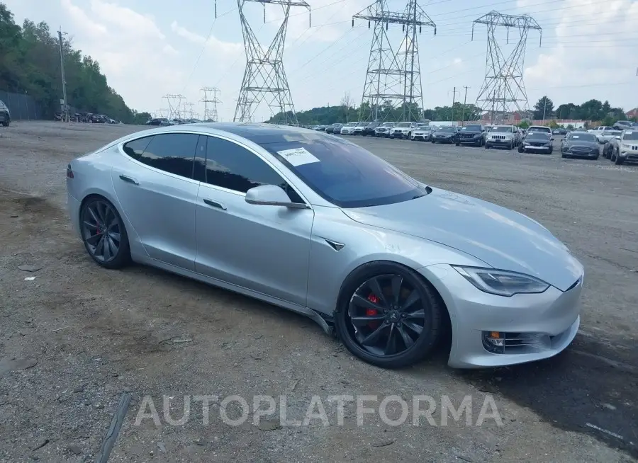 TESLA MODEL S 2017 vin 5YJSA1E40HF227564 from auto auction Iaai