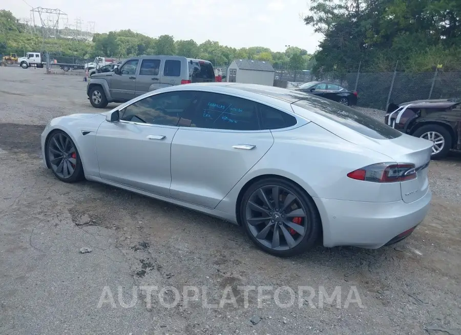 TESLA MODEL S 2017 vin 5YJSA1E40HF227564 from auto auction Iaai