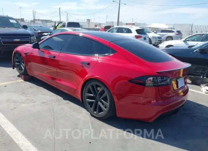 TESLA MODEL S 2022 vin 5YJSA1E61NF488148 from auto auction Iaai