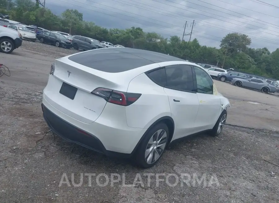 TESLA MODEL Y 2020 vin 5YJYGDEE2LF017155 from auto auction Iaai