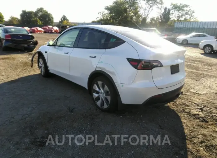 TESLA MODEL Y 2021 vin 5YJYGDEE9MF303439 from auto auction Iaai