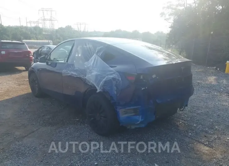 TESLA MODEL Y 2021 vin 5YJYGDEEXMF268328 from auto auction Iaai