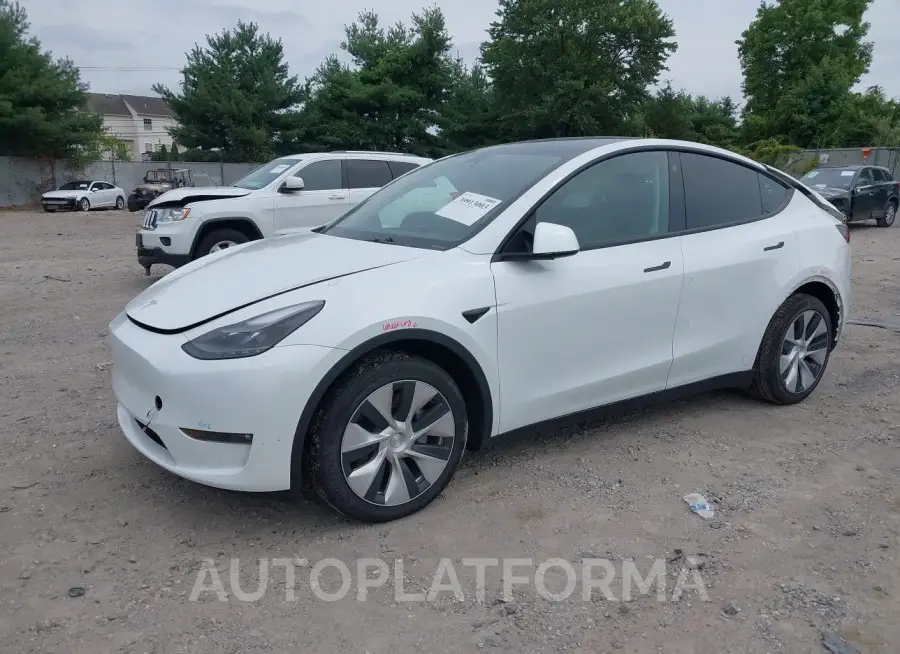 TESLA MODEL Y 2023 vin 7SAYGAEE3PF755635 from auto auction Iaai