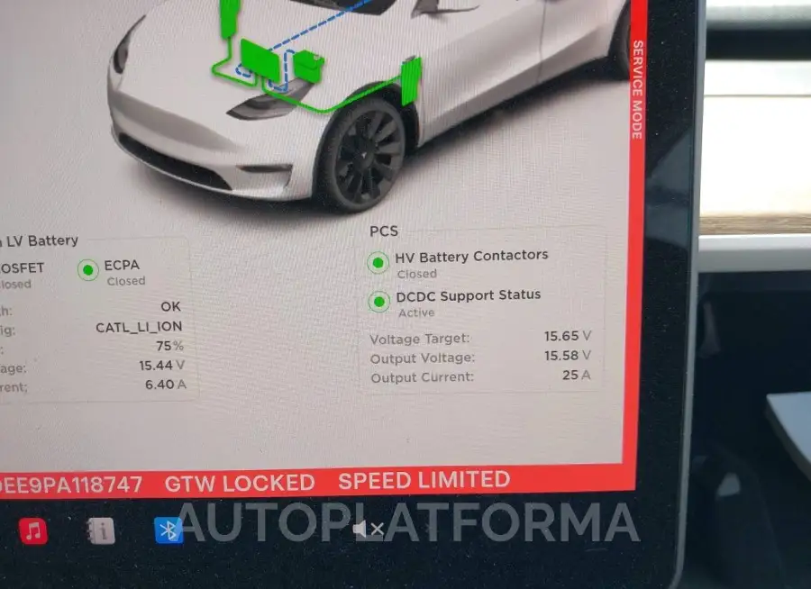 TESLA MODEL Y 2023 vin 7SAYGDEE9PA118747 from auto auction Iaai