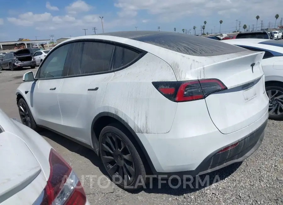 TESLA MODEL Y 2023 vin 7SAYGDEE9PA118747 from auto auction Iaai