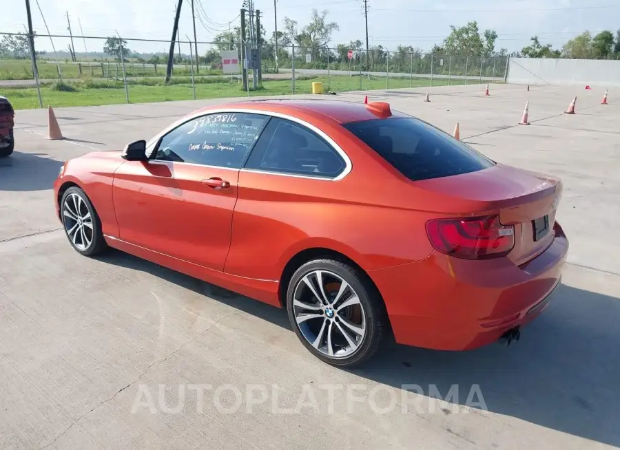 BMW 228I 2016 vin WBA1F9C51GV544158 from auto auction Iaai