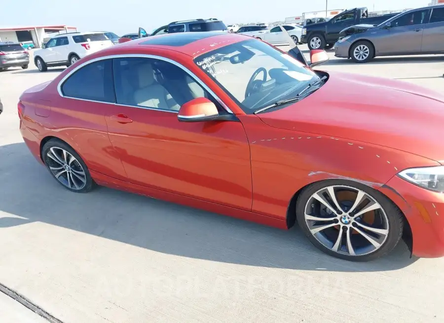 BMW 228I 2016 vin WBA1F9C51GV544158 from auto auction Iaai