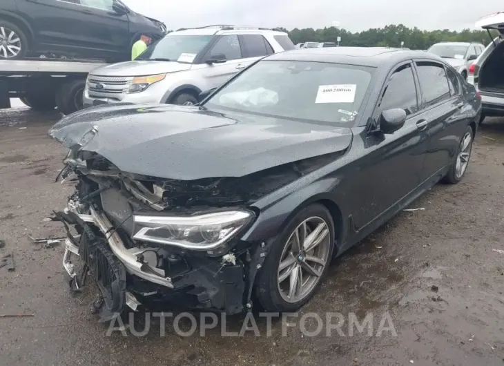 BMW 750I 2019 vin WBA7F2C51KB238962 from auto auction Iaai