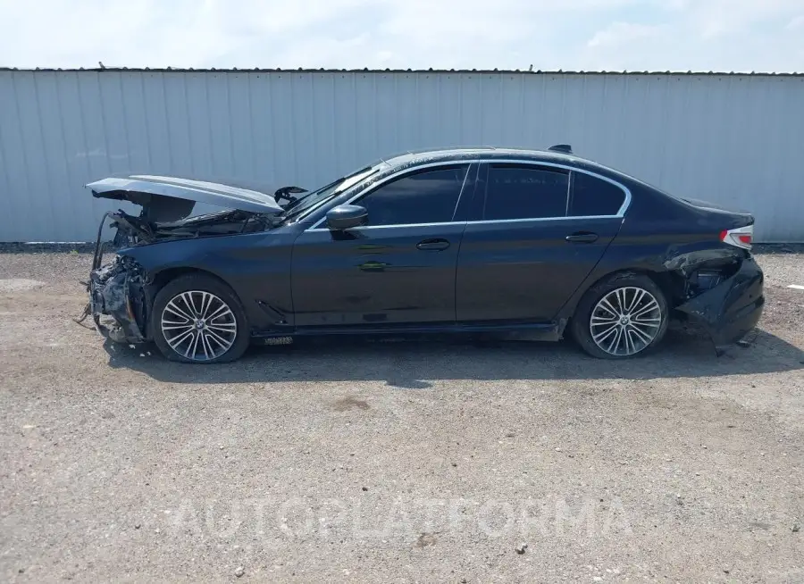 BMW 540I 2019 vin WBAJE5C55KBM76713 from auto auction Iaai