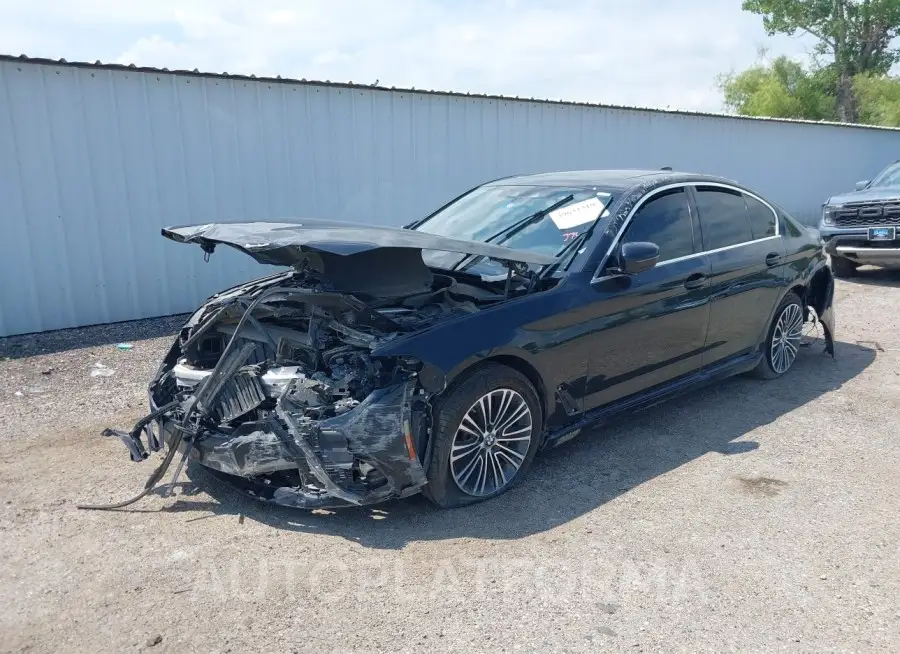 BMW 540I 2019 vin WBAJE5C55KBM76713 from auto auction Iaai