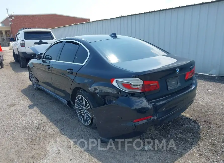 BMW 540I 2019 vin WBAJE5C55KBM76713 from auto auction Iaai