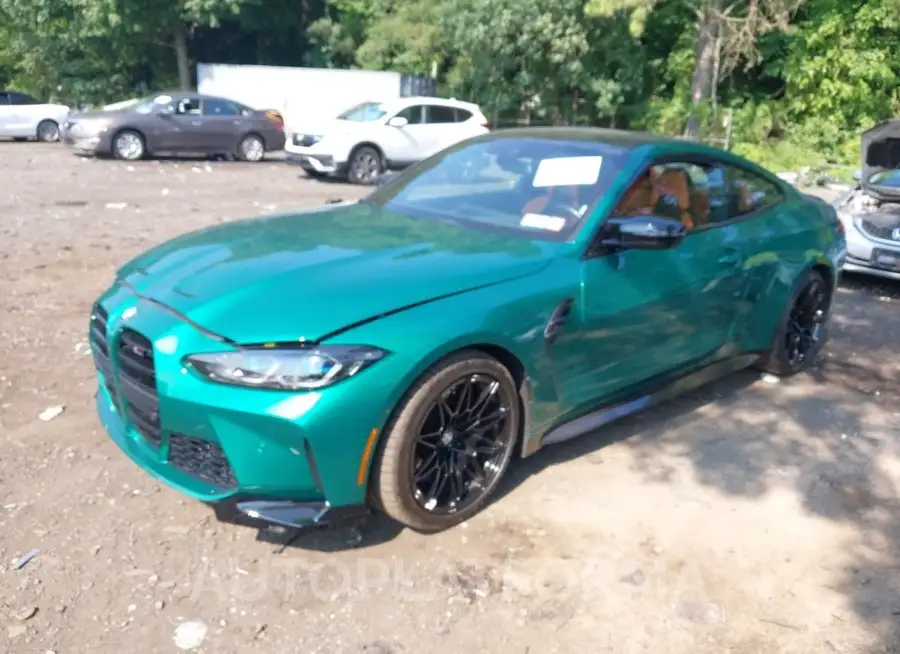 BMW M4 2024 vin WBS43AZ09RCP68677 from auto auction Iaai