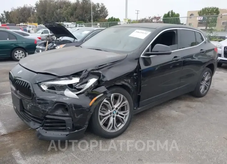 BMW X2 2018 vin WBXYJ3C38JEJ75952 from auto auction Iaai