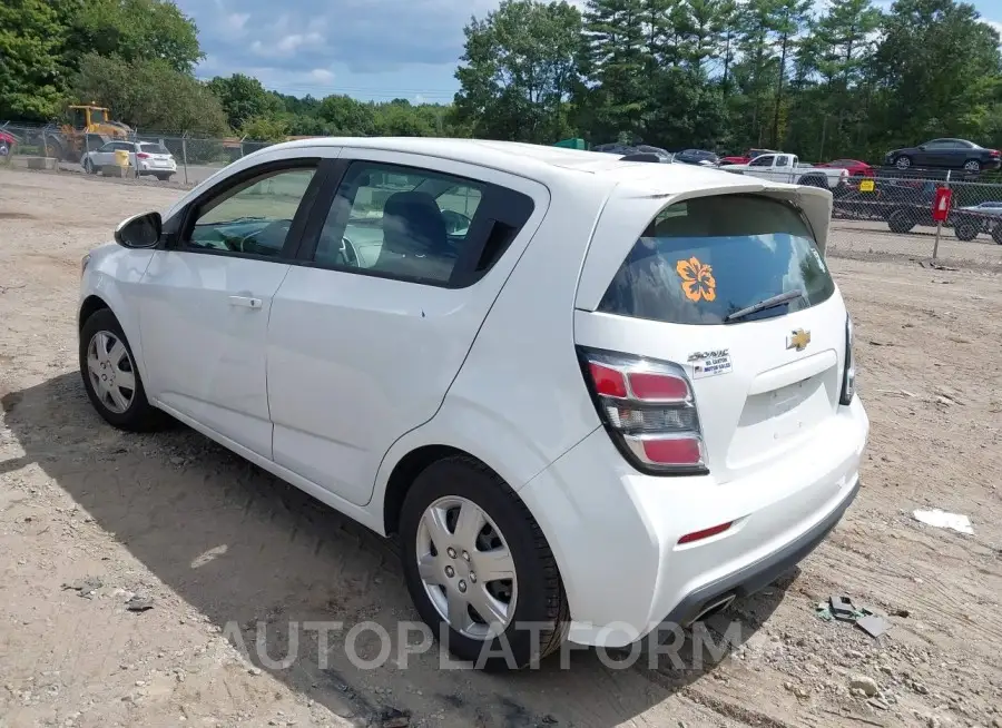 CHEVROLET SONIC 2017 vin 1G1JG6SG1H4175657 from auto auction Iaai