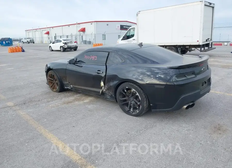 CHEVROLET CAMARO 2015 vin 2G1FJ1EW8F9298184 from auto auction Iaai