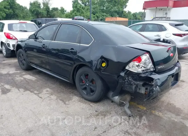 CHEVROLET IMPALA LIMITED 2016 vin 2G1WA5E32G1100809 from auto auction Iaai