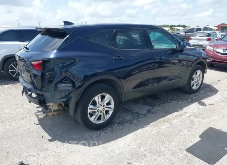 CHEVROLET BLAZER 2020 vin 3GNKBBRA0LS621978 from auto auction Iaai