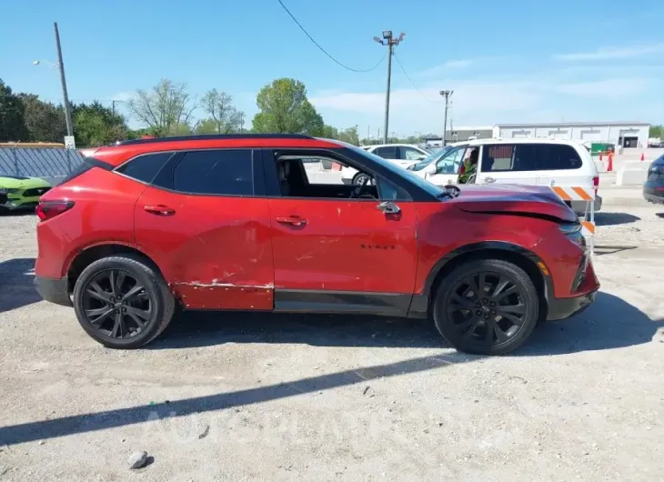 CHEVROLET BLAZER 2021 vin 3GNKBKRS2MS528518 from auto auction Iaai