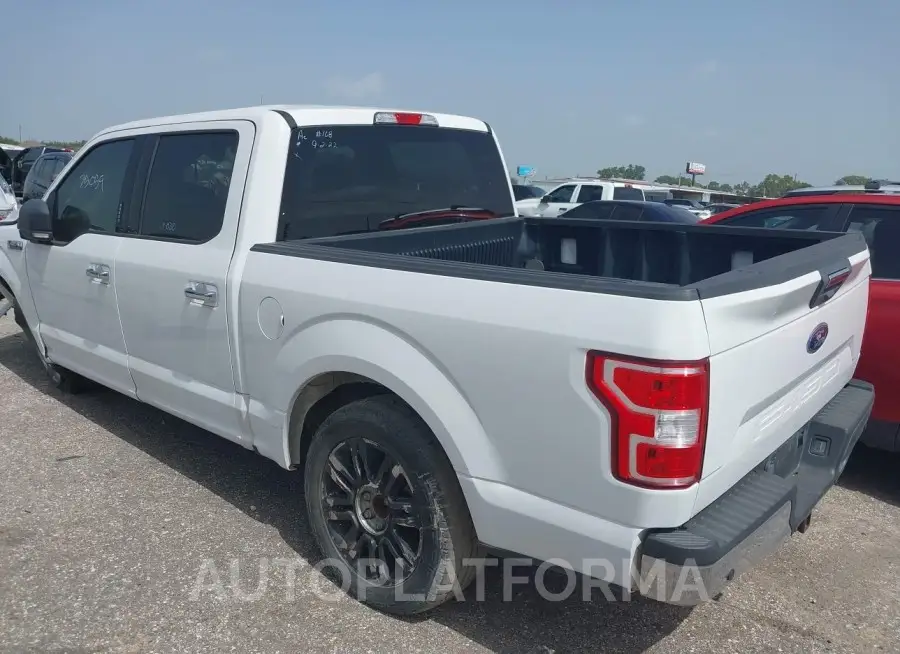 FORD F-150 2018 vin 1FTEW1CBXJFB88953 from auto auction Iaai