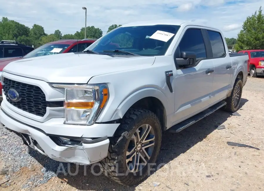 FORD F-150 2021 vin 1FTEW1CP2MKD72095 from auto auction Iaai