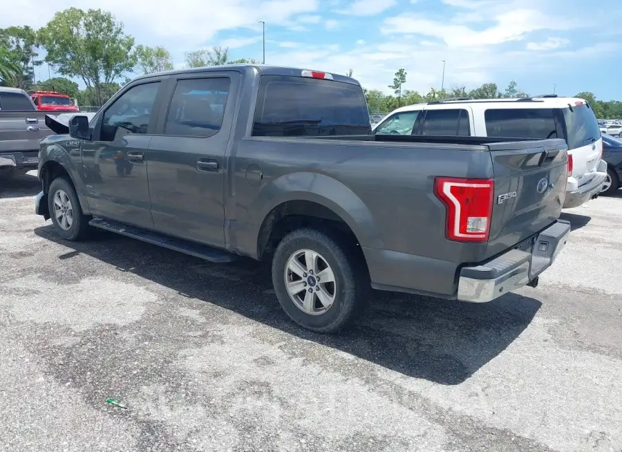 FORD F-150 2017 vin 1FTEW1CP6HFA23620 from auto auction Iaai