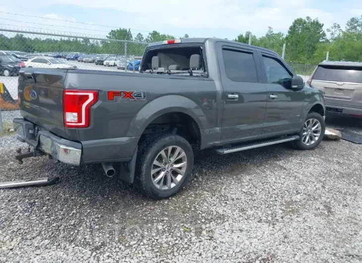 FORD F-150 2017 vin 1FTEW1EG1HKD91529 from auto auction Iaai