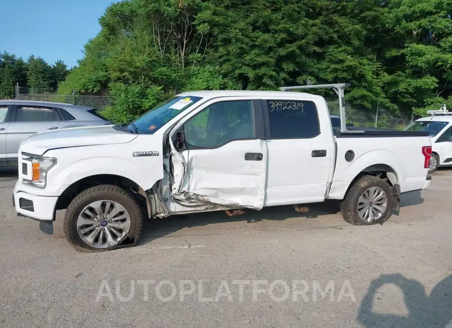 FORD F-150 2018 vin 1FTEW1EP3JFE53446 from auto auction Iaai