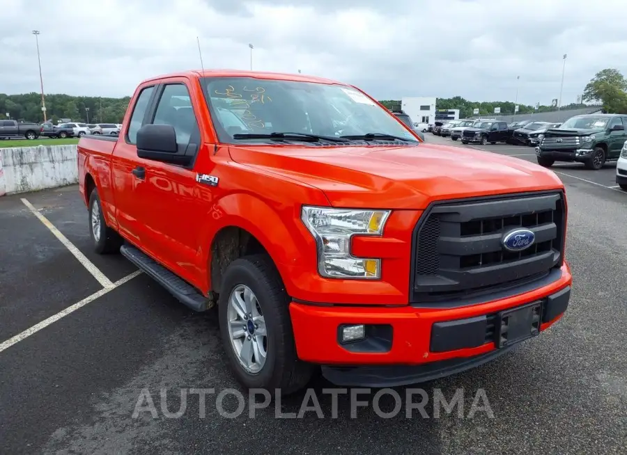 FORD F-150 2016 vin 1FTEX1C87GKF77051 from auto auction Iaai