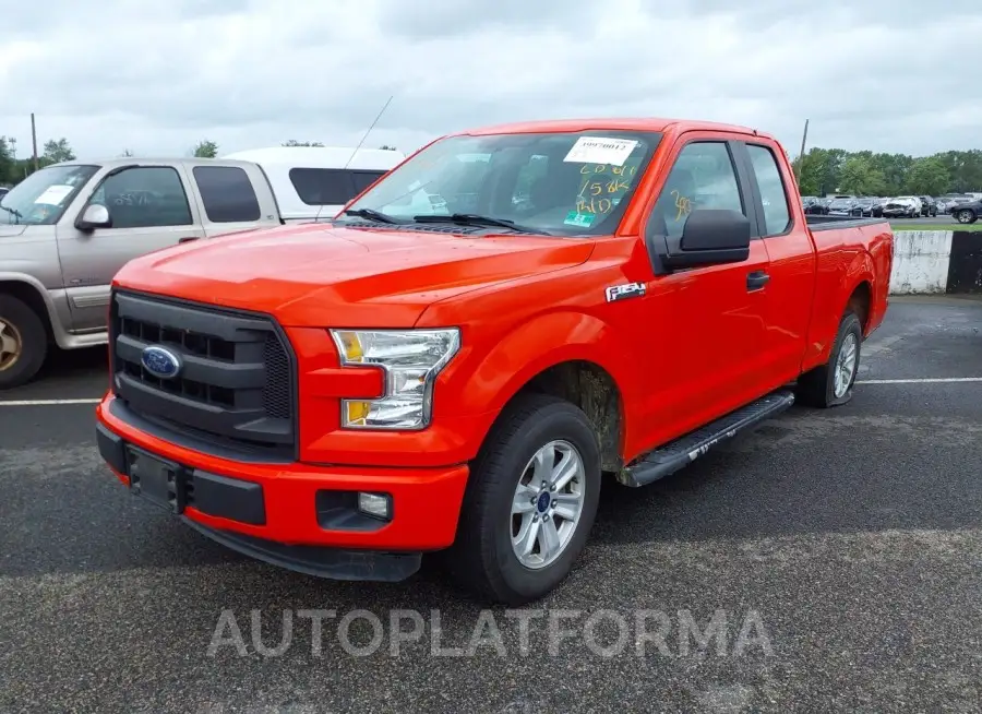 FORD F-150 2016 vin 1FTEX1C87GKF77051 from auto auction Iaai