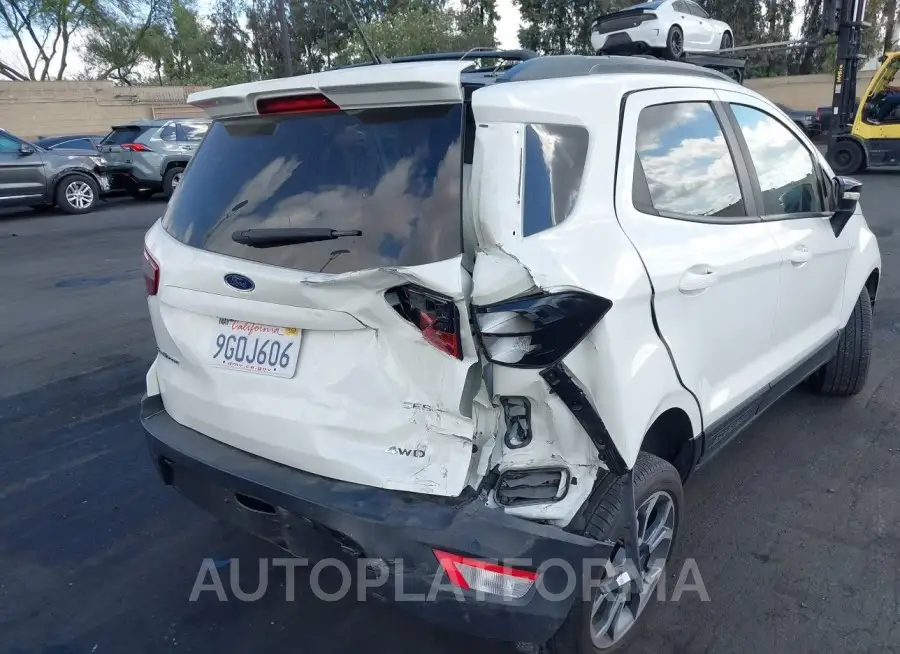 FORD ECOSPORT 2019 vin MAJ6S3JL4KC255028 from auto auction Iaai