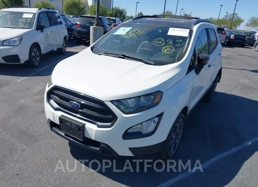 FORD ECOSPORT 2019 vin MAJ6S3JL4KC255028 from auto auction Iaai