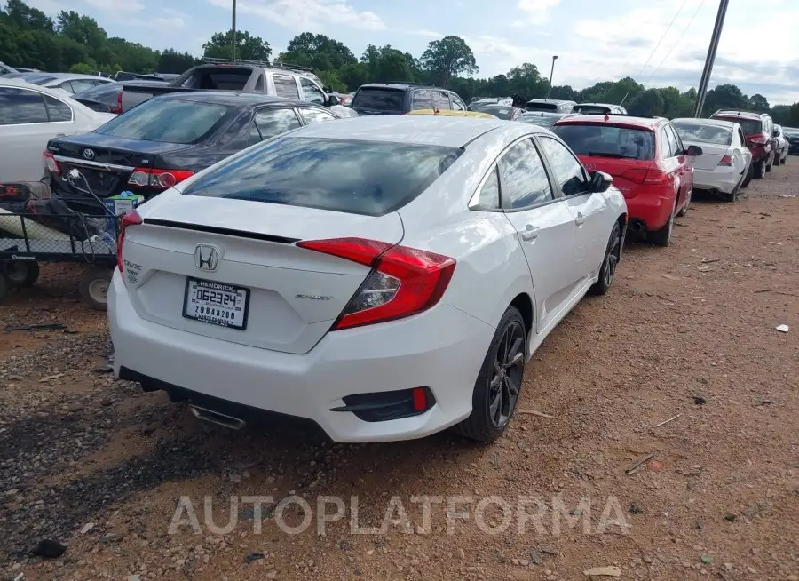 HONDA CIVIC 2020 vin 19XFC2F88LE009986 from auto auction Iaai