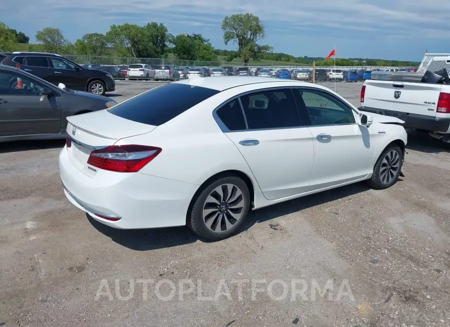 HONDA ACCORD HYBRID 2017 vin JHMCR6F51HC023630 from auto auction Iaai