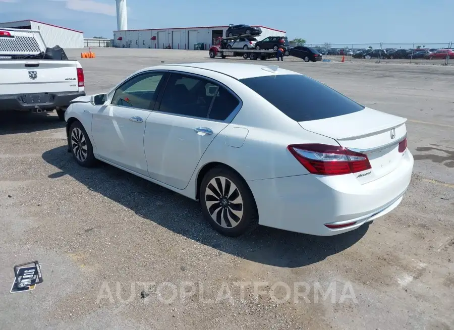 HONDA ACCORD HYBRID 2017 vin JHMCR6F51HC023630 from auto auction Iaai