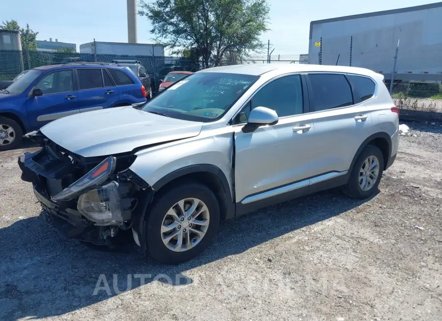 HYUNDAI SANTA FE 2019 vin 5NMS2CAD1KH031377 from auto auction Iaai