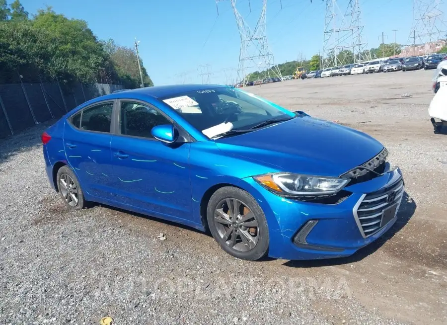 HYUNDAI ELANTRA 2017 vin 5NPD84LF2HH164883 from auto auction Iaai